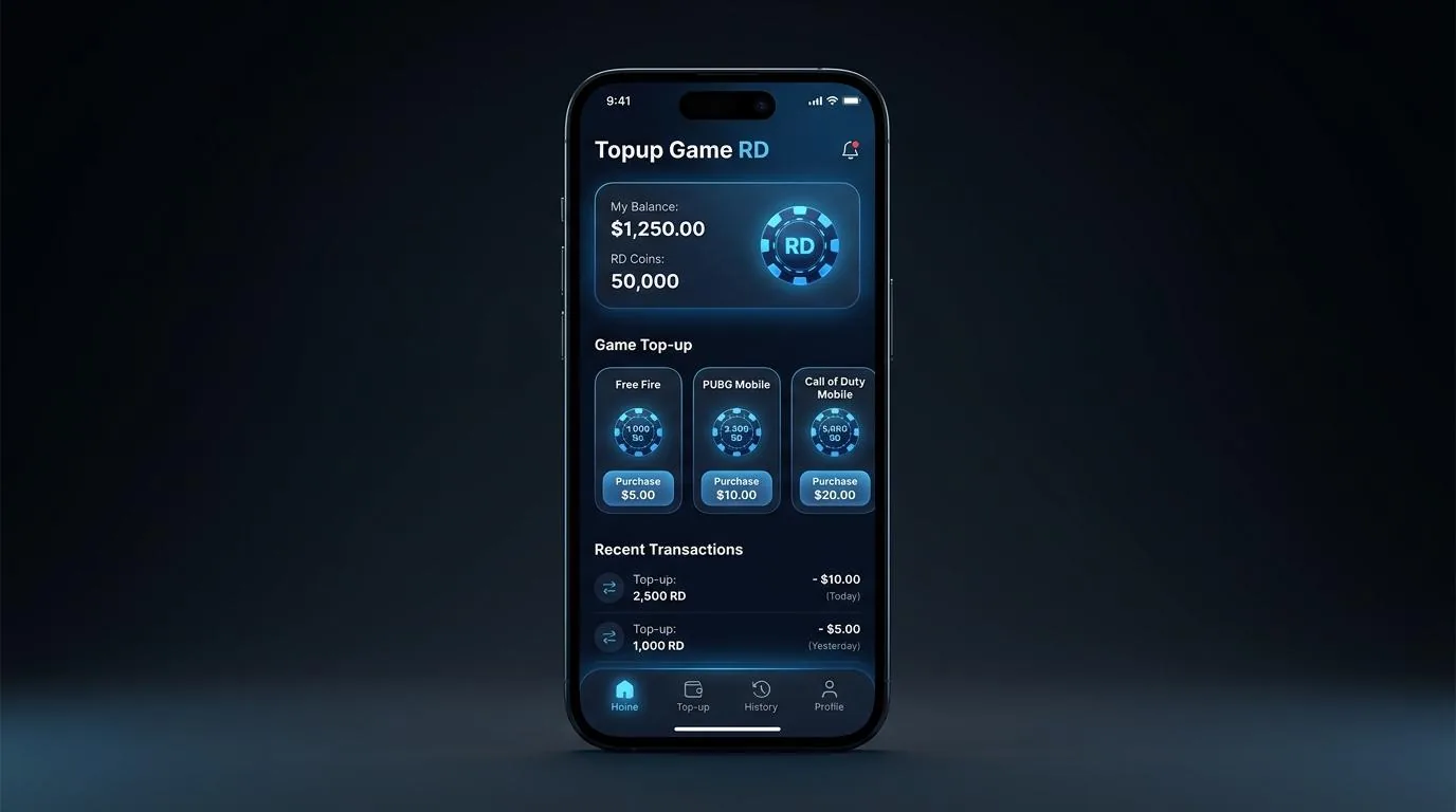 Pemain Royal Dream topup via QRIS di Sixgameapk